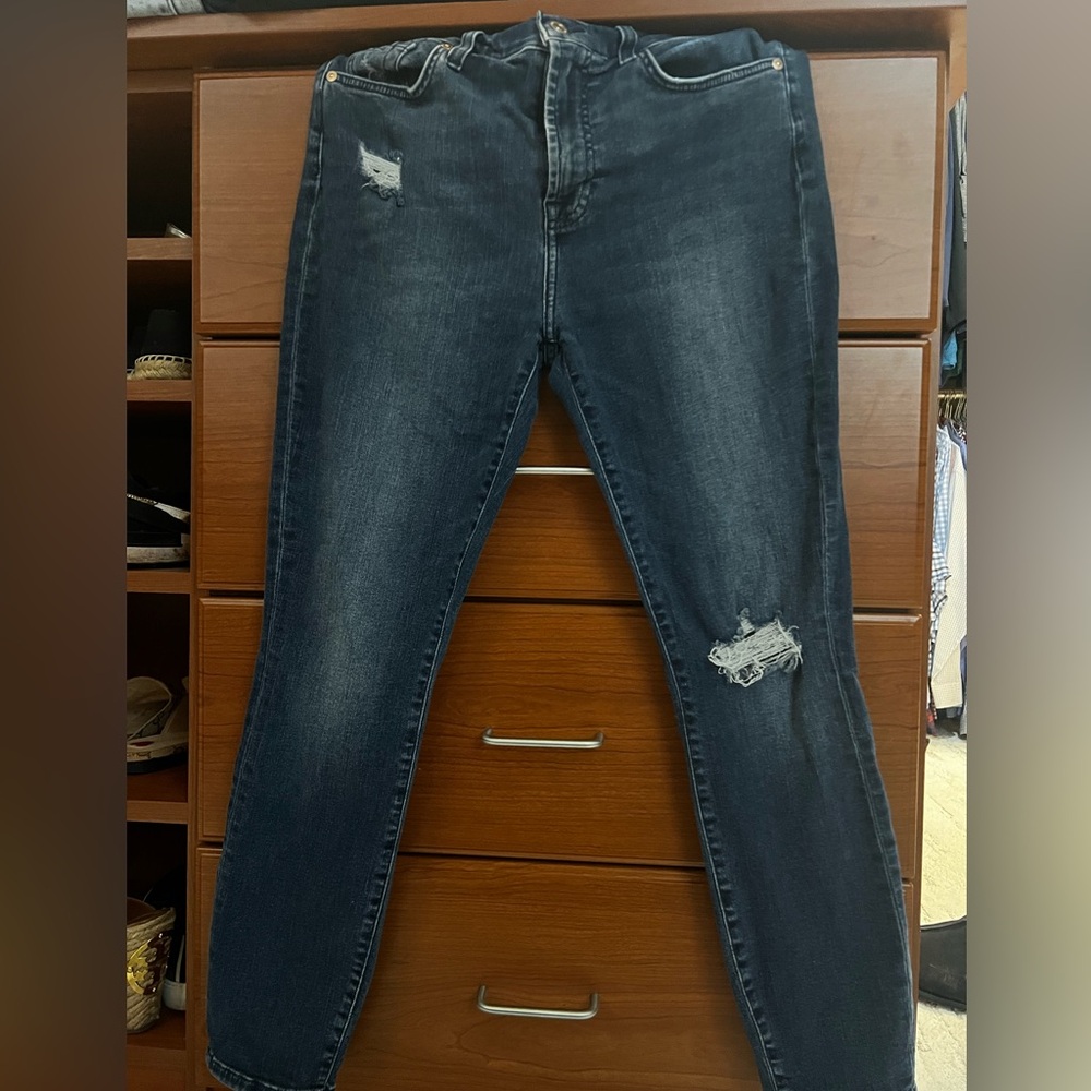 7 for all mankind high waist gwenevere size 29